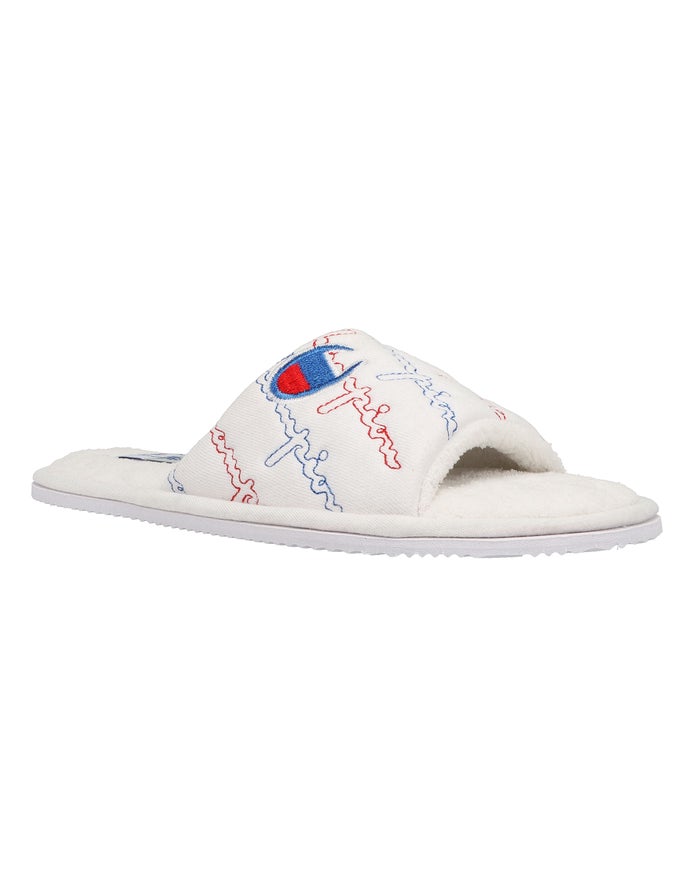 Champion Hotel Slippers Slippers Dames - Wit - Belgie 2806LFJKE